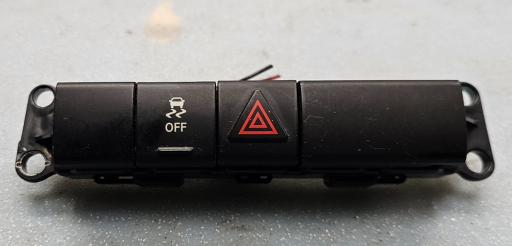 09-17 Chrysler 200 Avenger Caliber Compass Hazard Traction Control Switch Button
