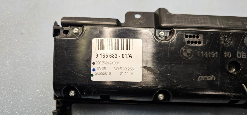 🔥07-10 BMW X5 E70 Dash AC Heater Climate Temperature HVAC Control Panel OEM