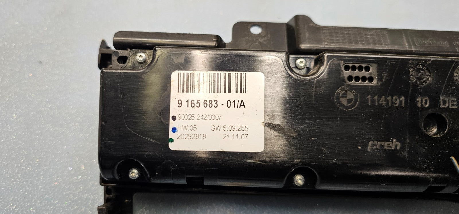 🔥07-10 BMW X5 E70 Dash AC Heater Climate Temperature HVAC Control Panel OEM