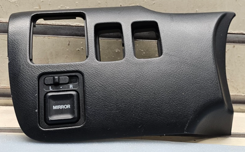 🔥99-04 HONDA ODYSSEY POWER MIRROR SLIDING DOOR SWITCH DASH PANEL BEZEL BLACK