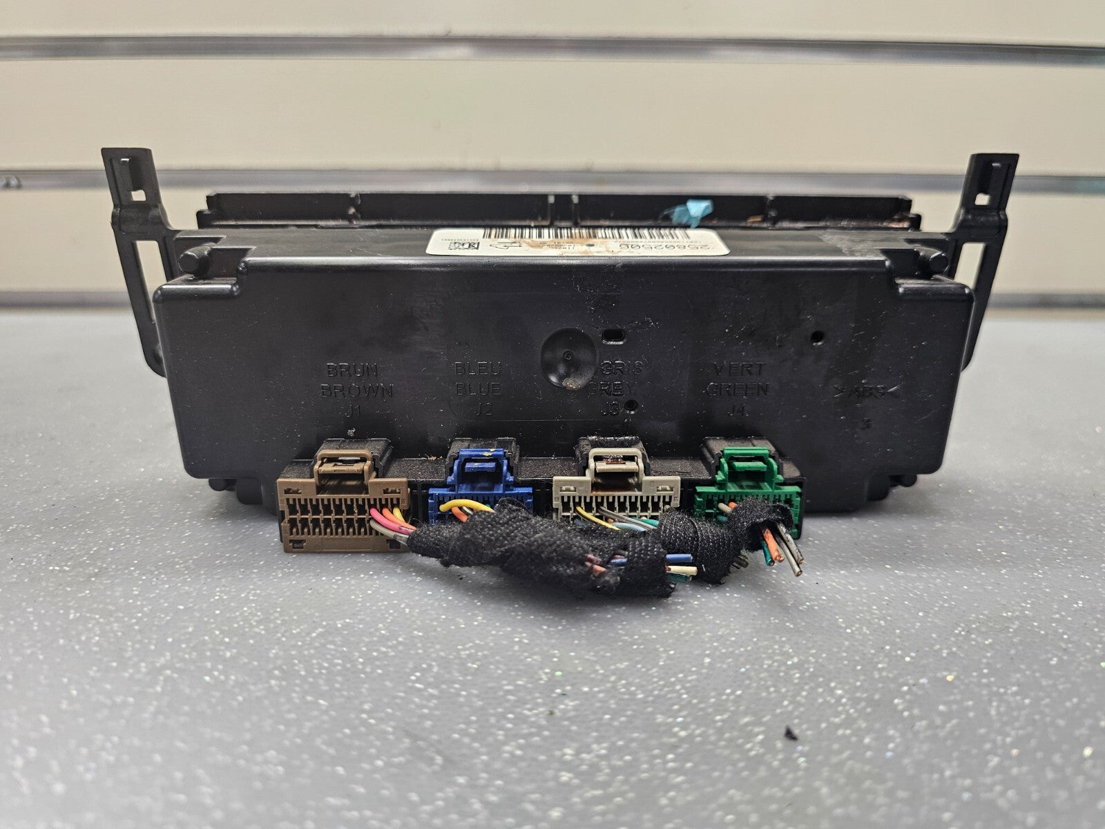 07-09 SILVERADO SIERRA DASH HEATER CLIMATE TEMPERATURE CONTROL UNIT CONDITIONER