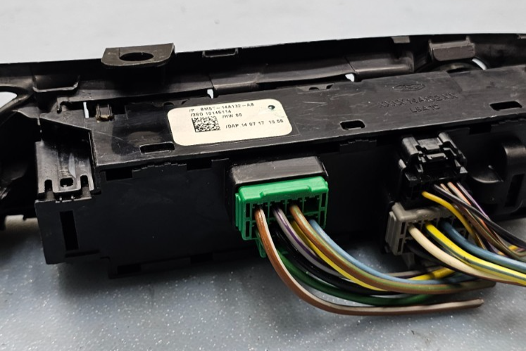 12-18 Focus Escape Front Left Driver Master Power Window Switch Regulator Black