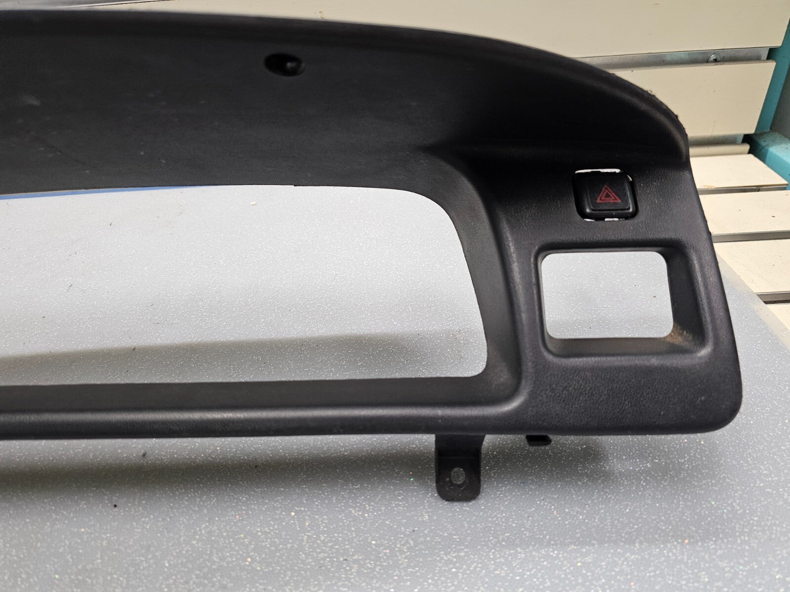 🔥93-98 Toyota T100 Front Dash Instrument Cluster Speedometer Gauge Bezel Black