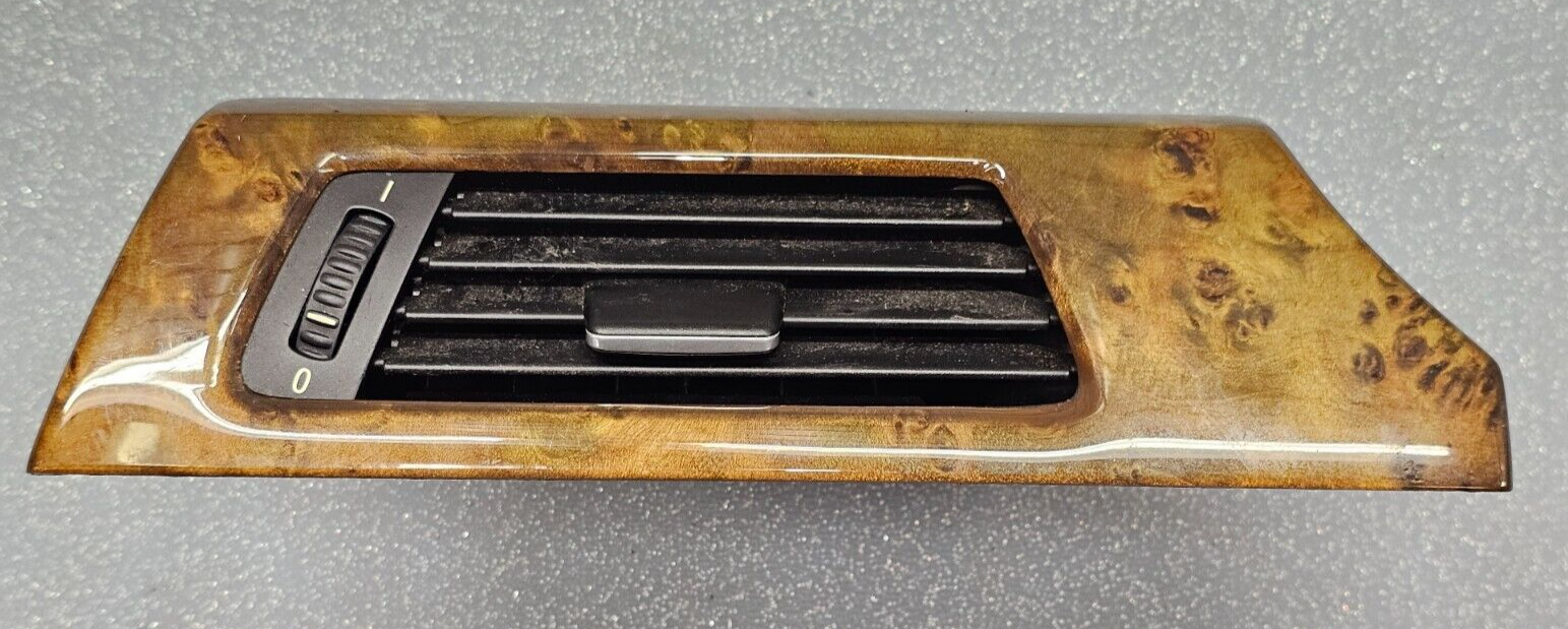 🔥04-10 BMW 535I 525I 530I 550I Left Driver Dash Air Vent Conditioning WOOD OEM