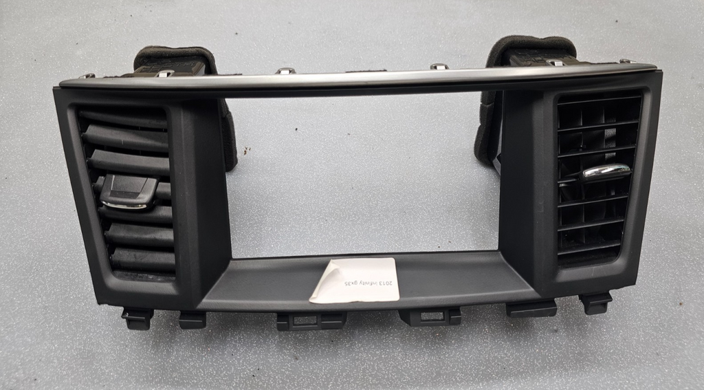 🔥13-20 INFINITI JX35 QX60 DASH AM/FM RADIO Display TRIM BEZEL Panel Black