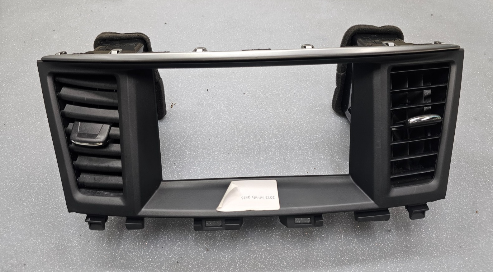 🔥13-20 INFINITI JX35 QX60 DASH AM/FM RADIO Display TRIM BEZEL Panel Black