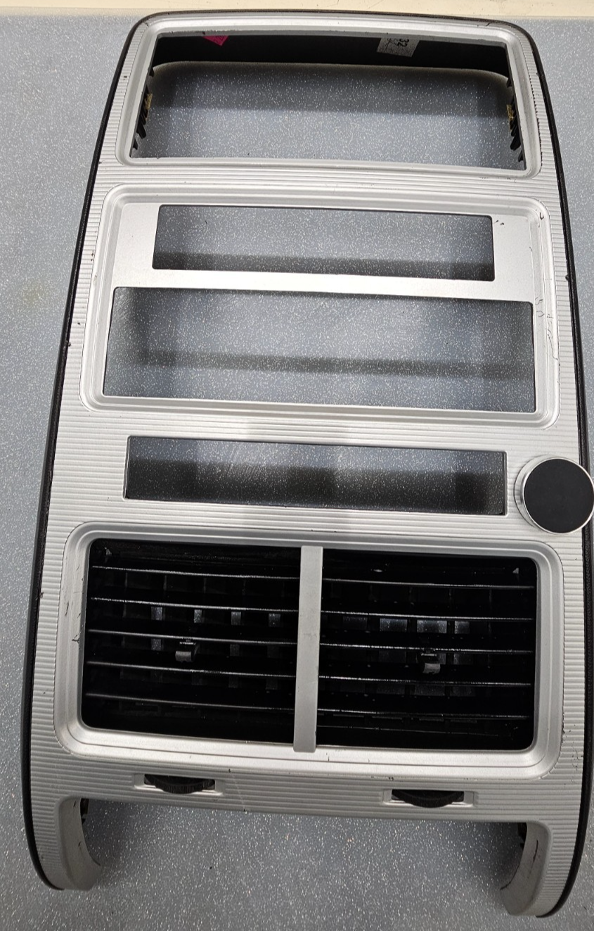🔥09-10 DODGE JOURNEY Center DASH Radio Stereo TRIM BEZEL Climate Panel SILVER