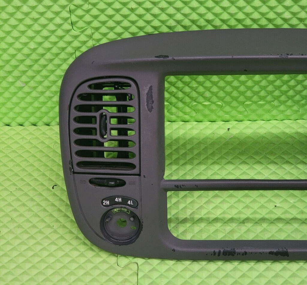 🔥97-03 Ford F150 Center Dash Radio Climate BEZEL Trim Panel Line GRAY B1