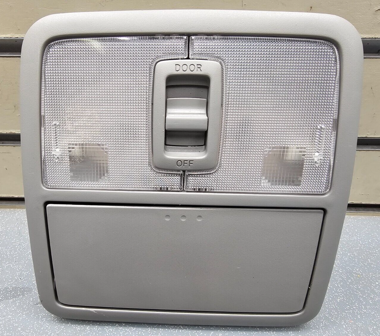 🔥06-12 Toyota Rav4 Roof Overhead Console Dome Map Light Storage Assembly Gray