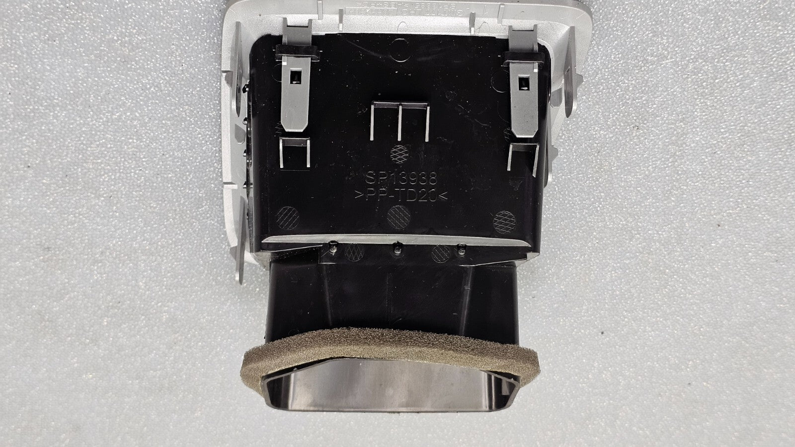 🔥10-17 GMC TERRAIN Dash Left Driver Master AC A/C HVAC Air Vent Heater Silver
