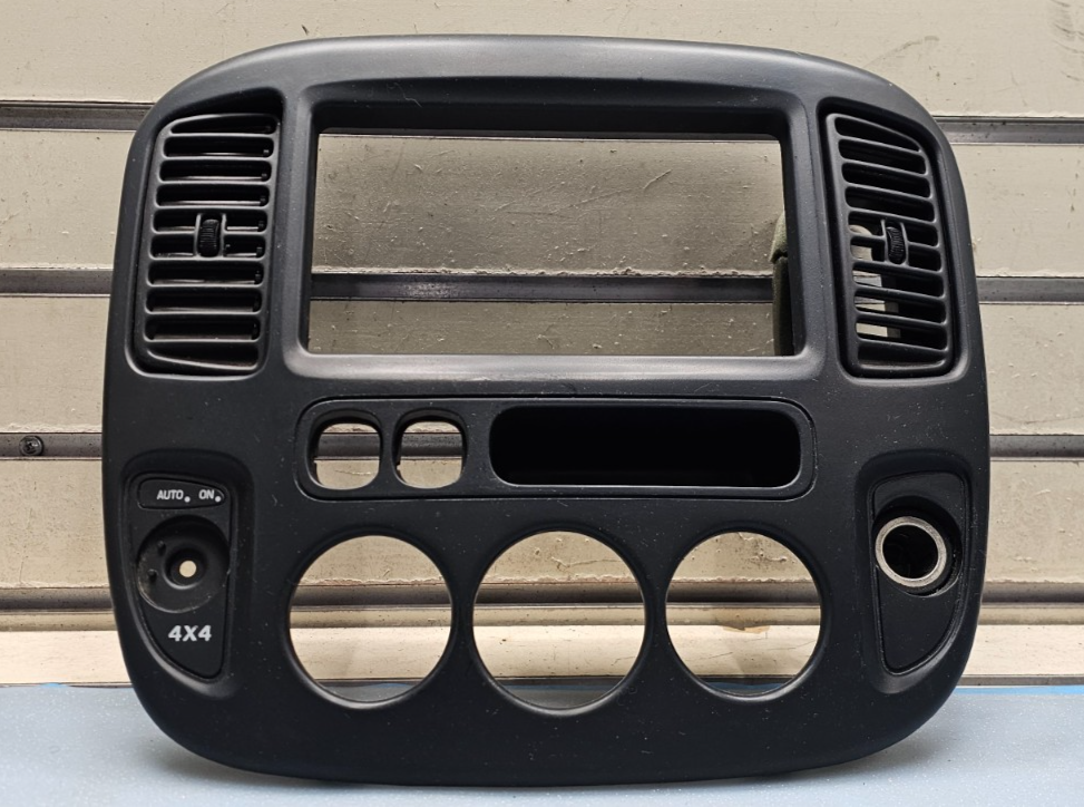 🔥2001-2007 FORD ESCAPE CENTER DASH RADIO A/C CLIMATE TRIM BEZEL BLACK OEM
