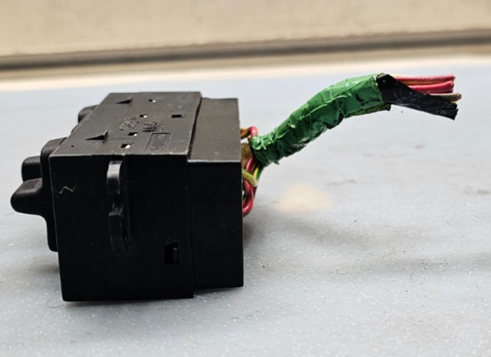 🔥89-04 Grand caravan Grand Cherokee Drivers Left Power Seat Switch Black OEM
