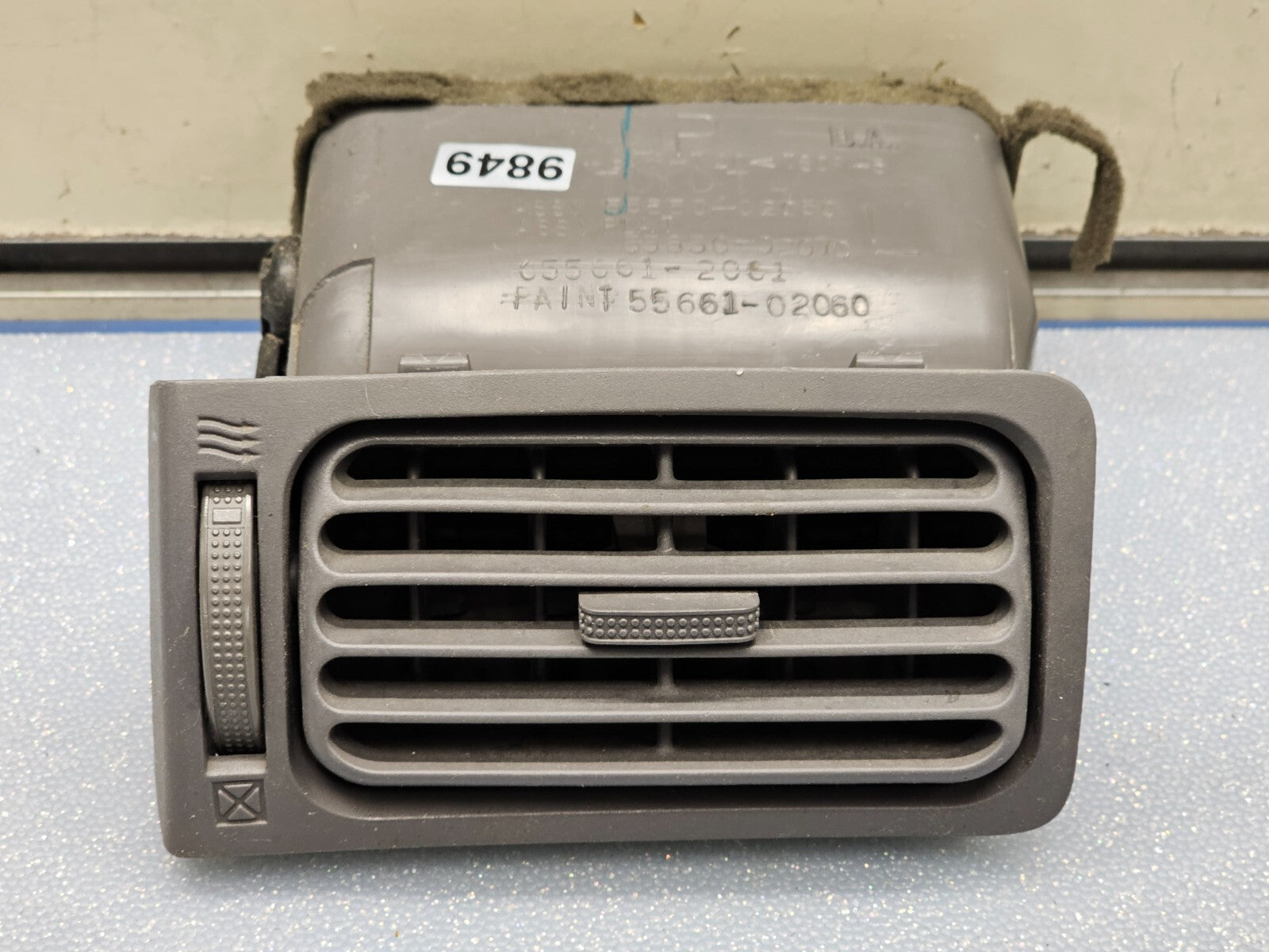 🔥03-08 COROLLA MATRIX DASH LH Left Driver AC Air Vent Heater Conditioning Tan