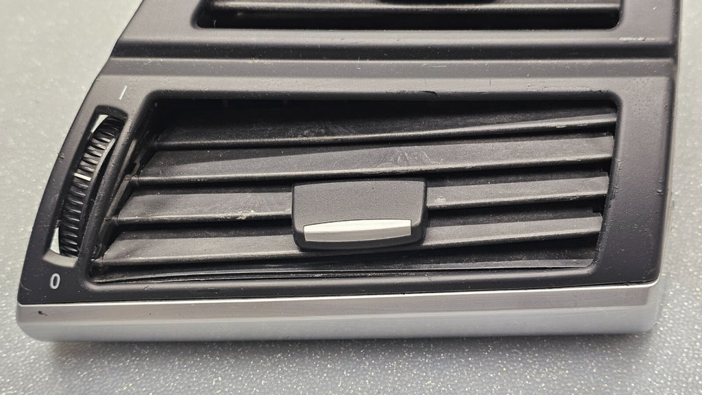 🔥07-13 BMW E70 X5 DASH RIGHT PASSENGER AC A/C AIR VENT HEATER PANEL BLACK