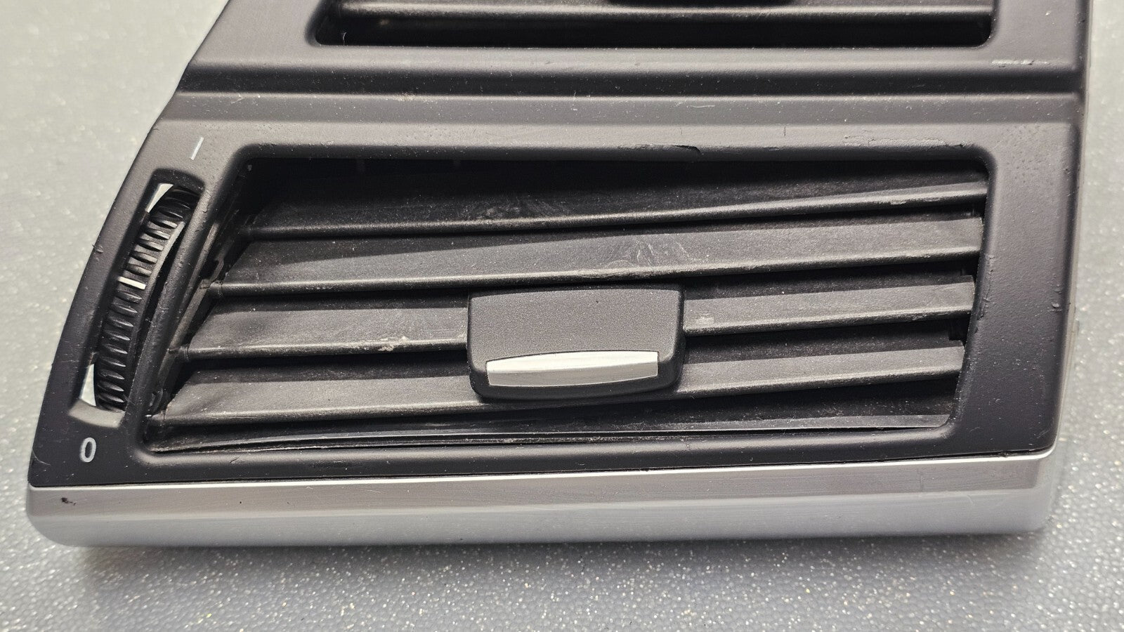 🔥07-13 BMW E70 X5 DASH RIGHT PASSENGER AC A/C AIR VENT HEATER PANEL BLACK