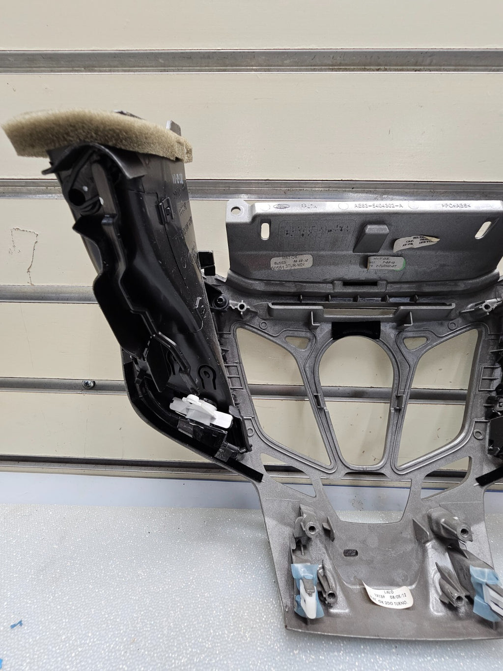 🔥11-16 FORD FIESTA MK6 Sport Radio Bezel CD Dashboard AIR VENT HEATER SILVER