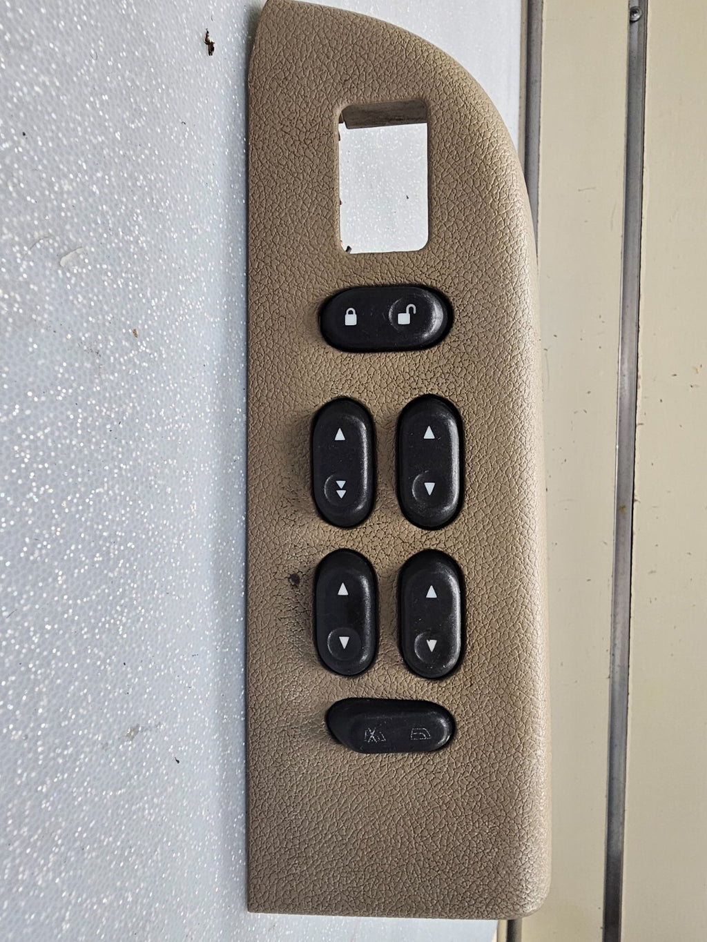 03-06 Ford Expedition Left Driver Master Door Window Control Switch Assembly Tan