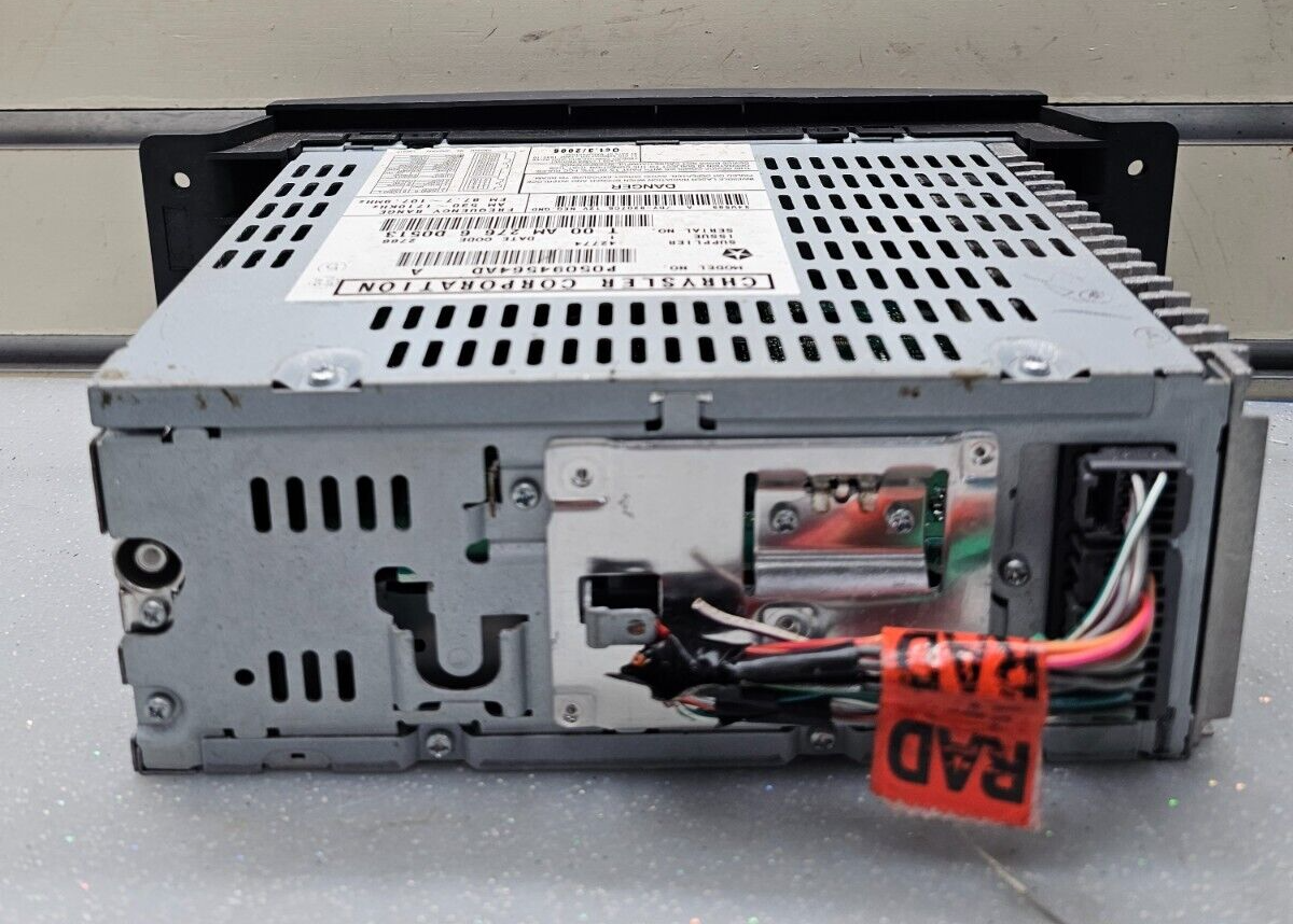 🔥2004-2008 CHRYSLER PACIFICA Genuine Radio Mp3 CD Player Factory OEM