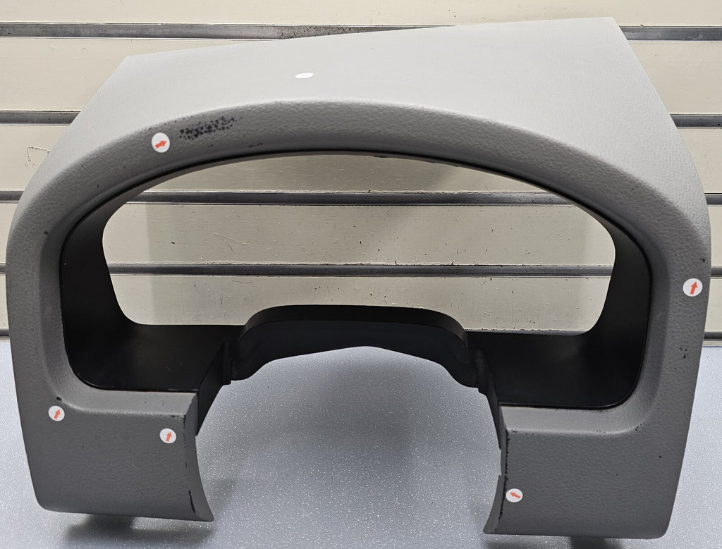 🔥04-08 Ford F-150 Dash Instrument CLUSTER Bezel Speedometer Gauge Trim GRAY C14