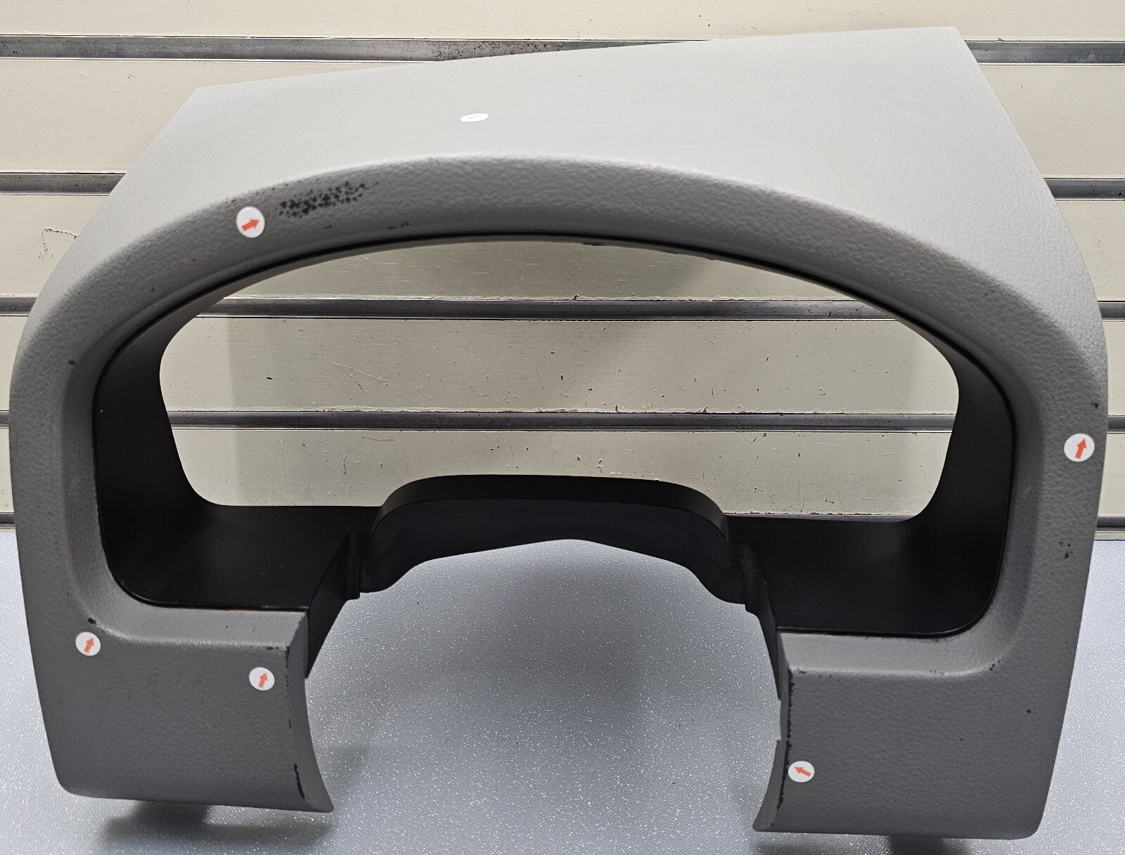 🔥04-08 Ford F-150 Dash Instrument CLUSTER Bezel Speedometer Gauge Trim GRAY C14