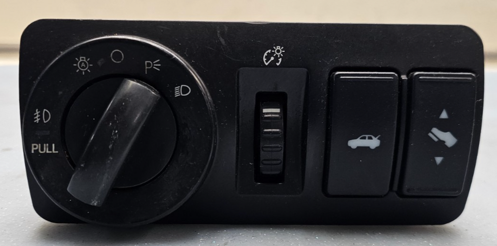 🔥05-07 Five Hundred Taurus Montego Fog Headlight Lamp Dimmer Trunk Switch Black