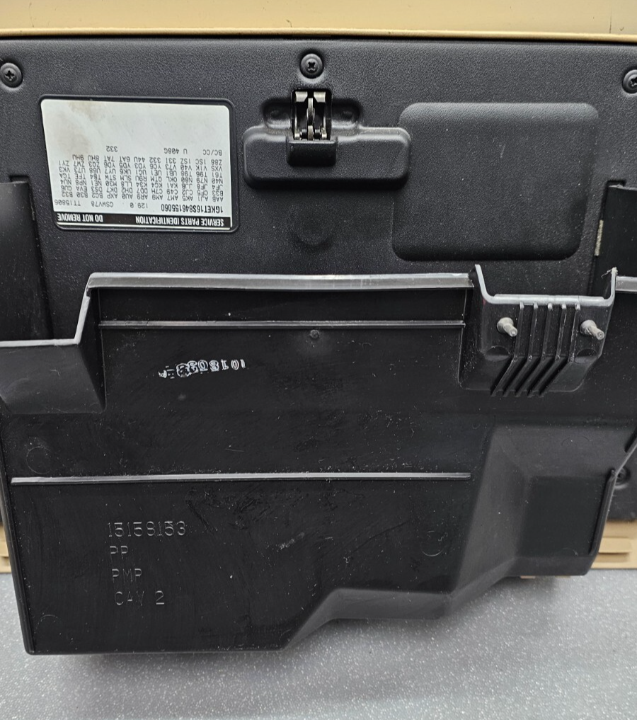 02-05 trailblazer Envoy Rainier Dash Glove Box Storage Compartment Assembly Tan