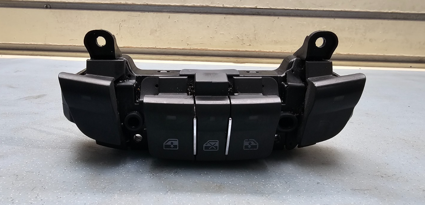🔥07-08 Equinox Front Left Driver Master Door Window Power Switch Assembly Gray