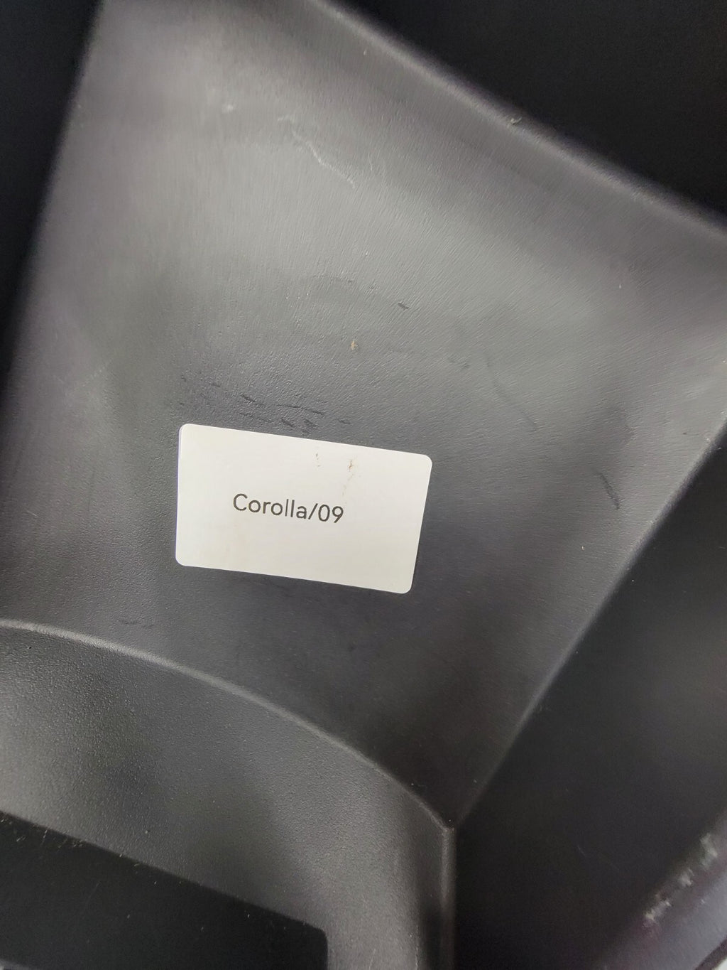 🔥09-13 TOYOTA COROLLA CENTER CONSOLE ARM REST LID TOP PAD COVER BLACK