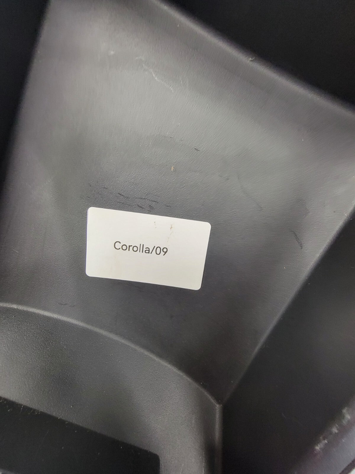 🔥09-13 TOYOTA COROLLA CENTER CONSOLE ARM REST LID TOP PAD COVER BLACK