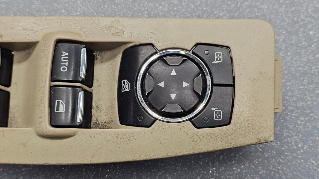 🔥13-19 FORD TAURUS LEFT DRIVER MASTER WINDOW POWER SWITCH ASSEMBLY TAN OEM
