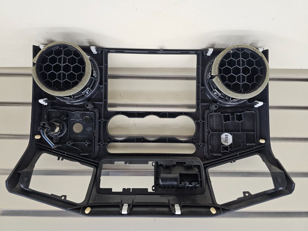 🔥08-10 Ford F250 Super Duty Dash Radio Bezel Trim Panel Climate Control Black