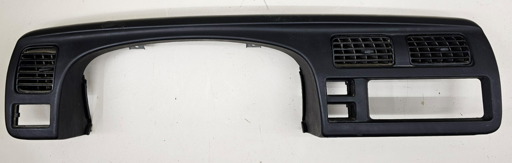 98-01 Frontier Xterra Dash Instrument Cluster Speedometer Bezel Trim Black Panel