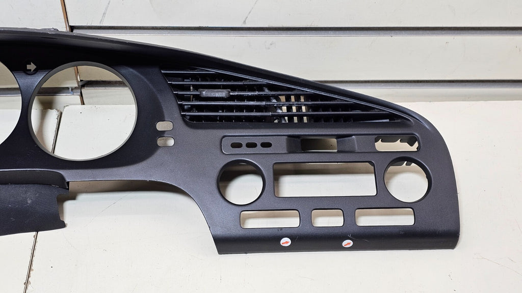 🔥99-03 Acura TL Dash Instrument Cluster Speedometer Radio Bezel Panel Black OEM