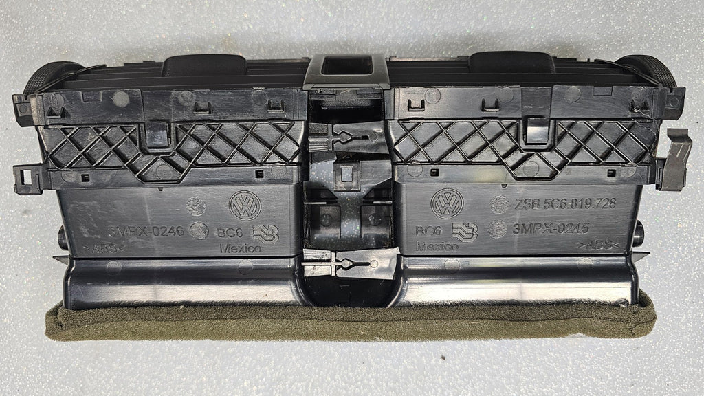 🔥11-17  VW JETTA/GOLF CENTER DASH AIR VENT HEATER CONDITIONING BLACK