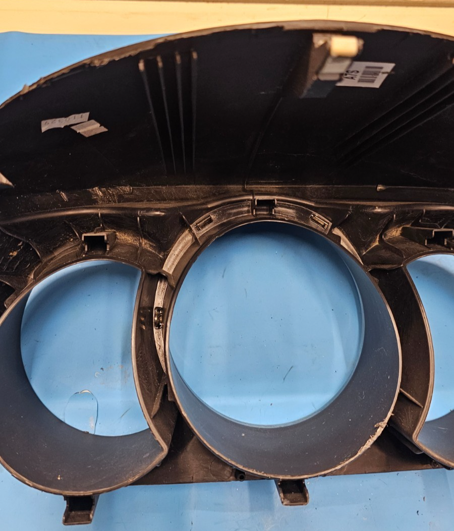 10-13 Kia Soul Dash Speedometer Instrument Cluster Bezel Trim Panel Cover Black