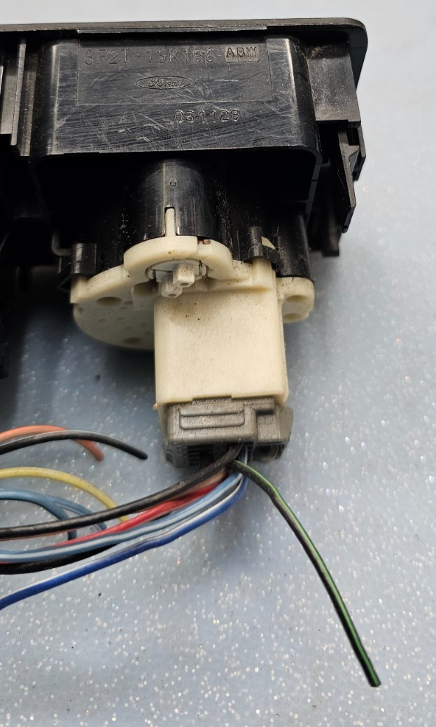 🔥04-07 Freestar Monterey Override Headlight Headlamp Switch Dimmer AUTO Black