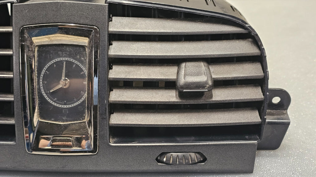 🔥 07-09 Cadillac SRX Front Center Dash Clock Air Vent Heater Conditioning Black