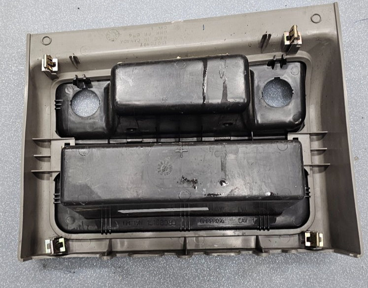 🔥03-06 SILVERADO SIERRA CENTER CONSOLE STORAGE BEZEL ASH TRAY LT TAN/BLACK OEM
