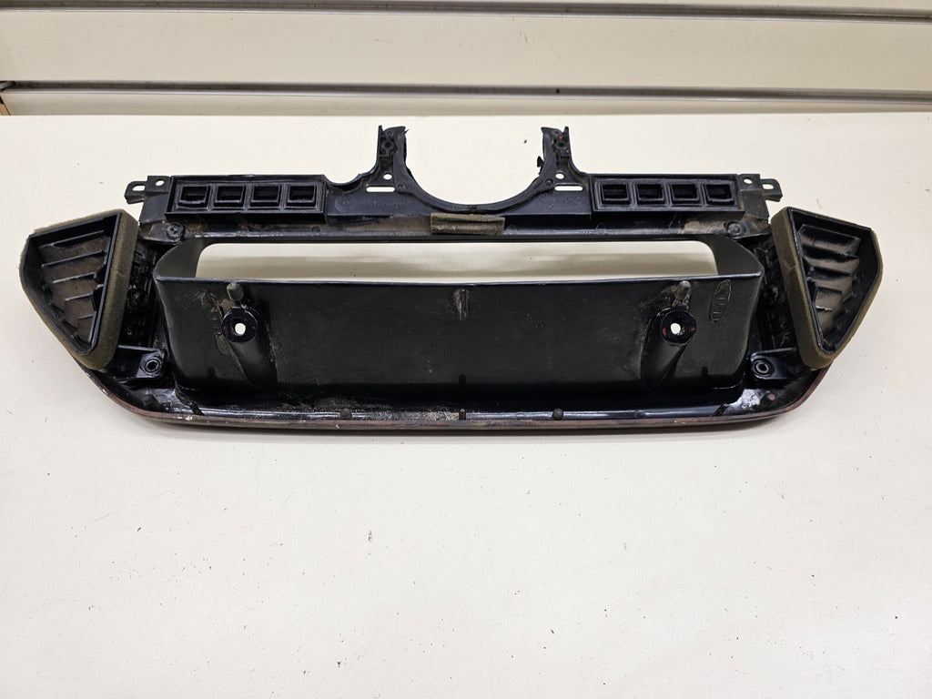 87-91 F150 BRONCO Dash Instrument CLUSTER Bezel Speedo Gauge Trim WOOD/Black C11