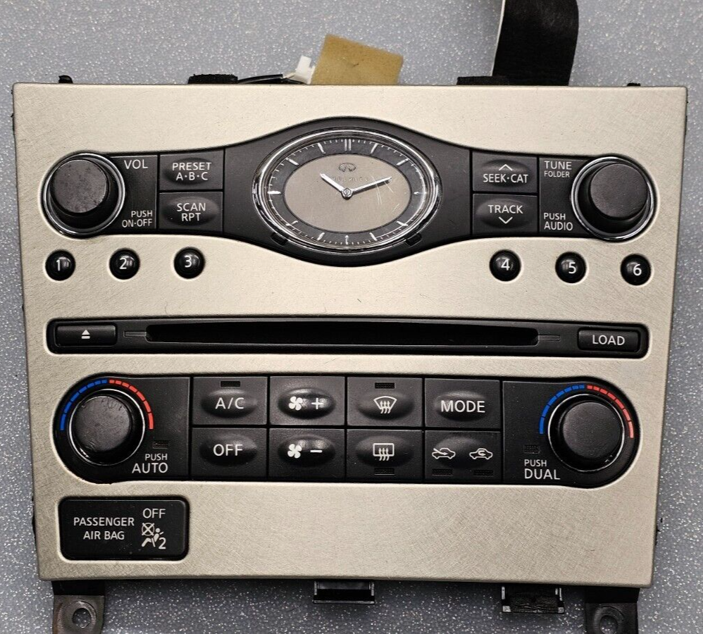 🔥10-13 Infiniti G37 Dash AC Heater Temperature Climate Control Air Conditioner