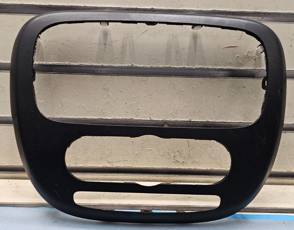 🔥14-16 Kia Soul Climate Control Radio Trim Cover Hood Bezel BLACK OEM