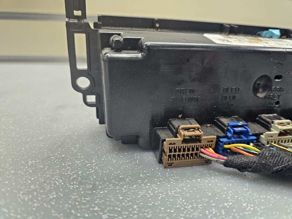 07-09 SILVERADO SIERRA DASH HEATER CLIMATE TEMPERATURE CONTROL UNIT CONDITIONER
