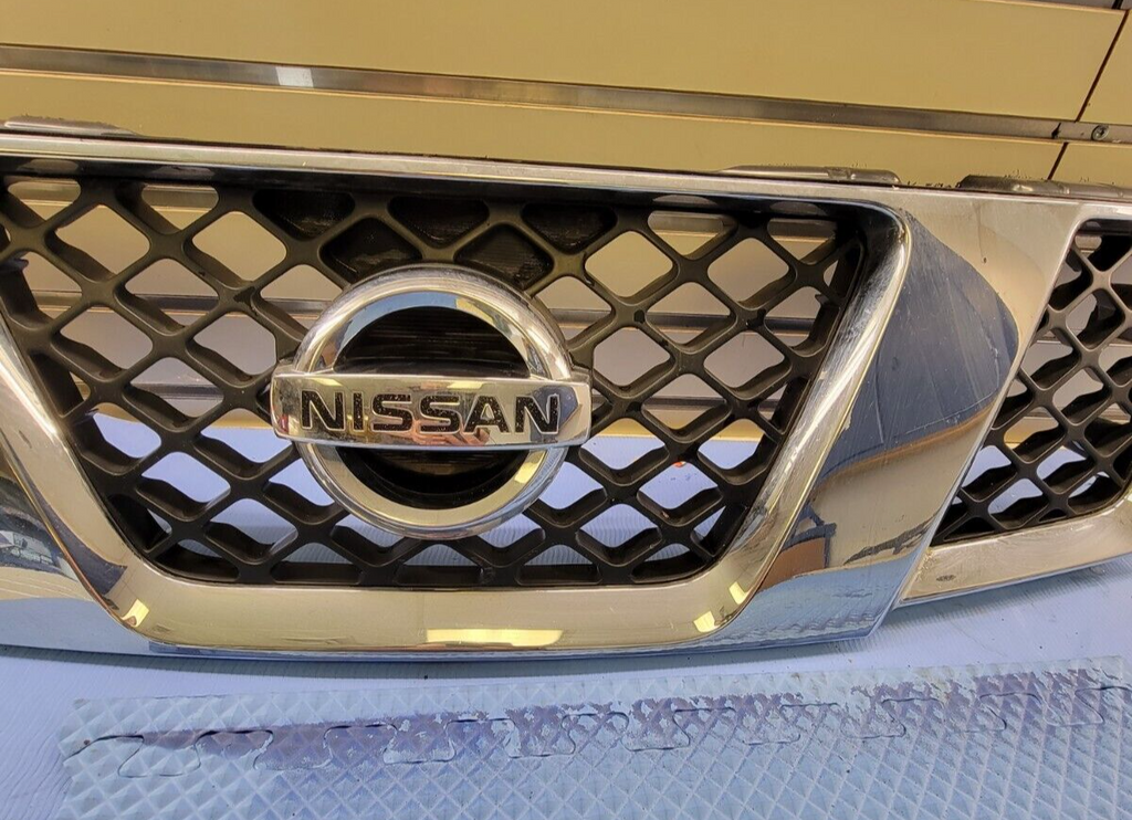 🔥08-12 NISSAN PATHFINDER FRONT GRILLE ASSEMBLY COVER INSERT MOLDING CHROME OEM