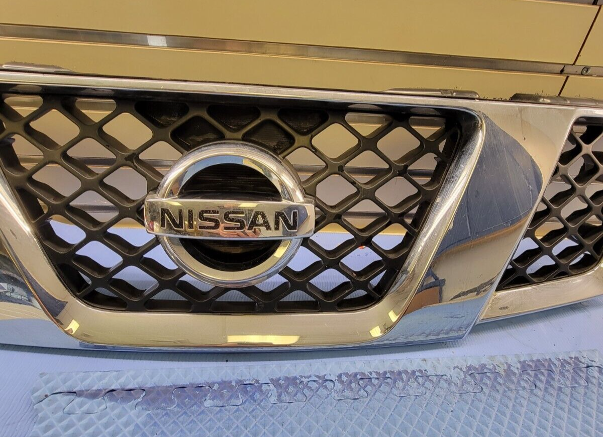 🔥08-12 NISSAN PATHFINDER FRONT GRILLE ASSEMBLY COVER INSERT MOLDING CHROME OEM