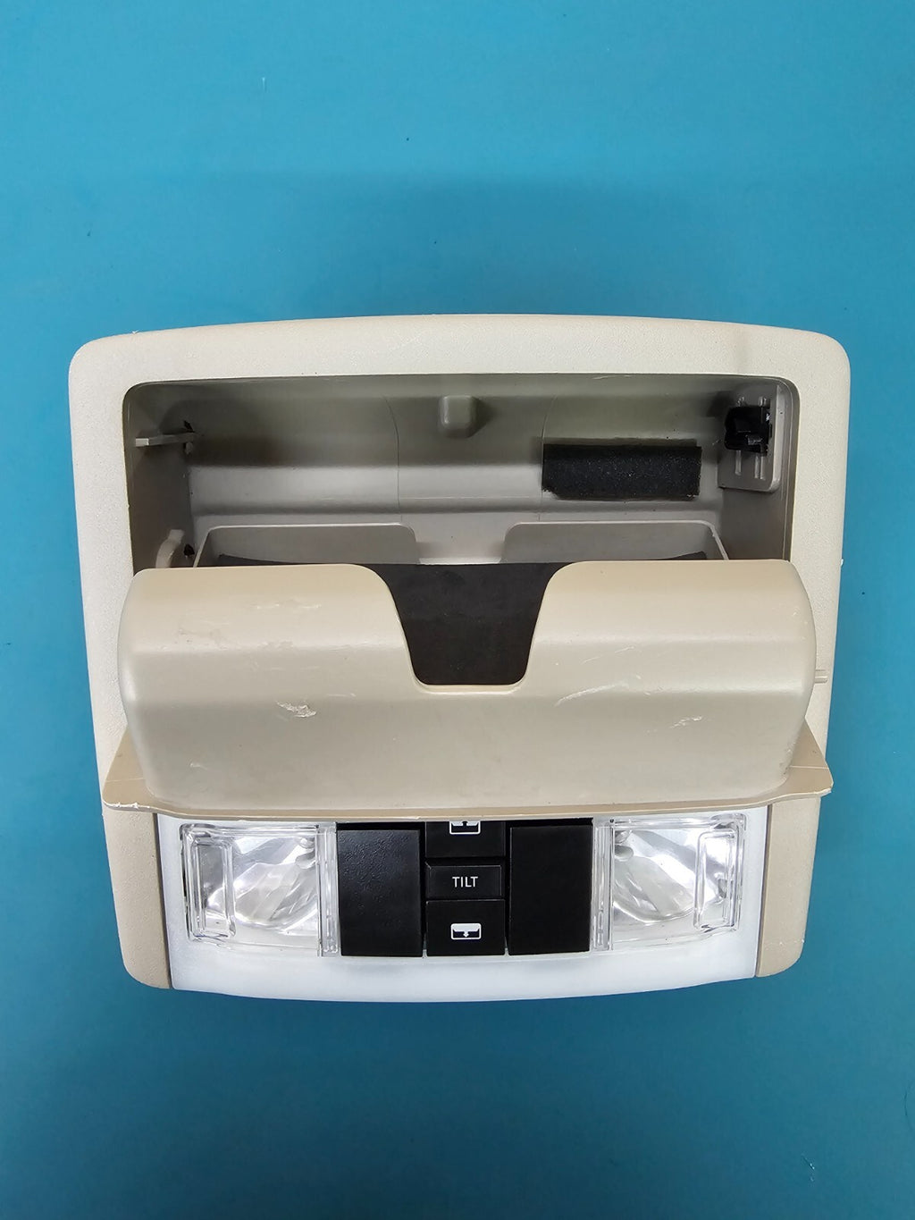 🔥07-14 Expedition Navigator Overhead Console Dome Map Light Sunroof Storage TAN
