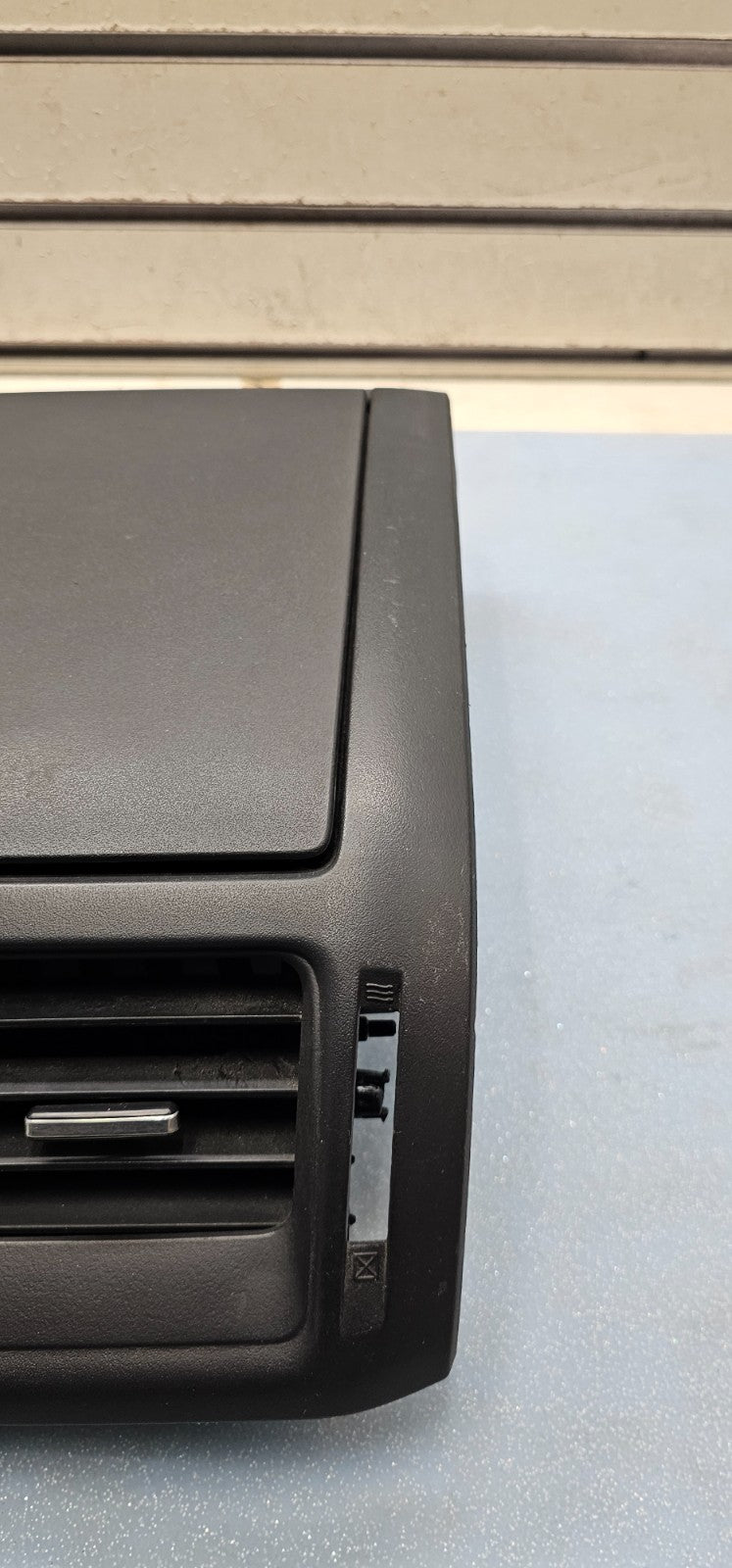 🔥10-12 Ford FUSION Dash Center AIR Vents STORAGE Compartment Cubby BLACK OEM