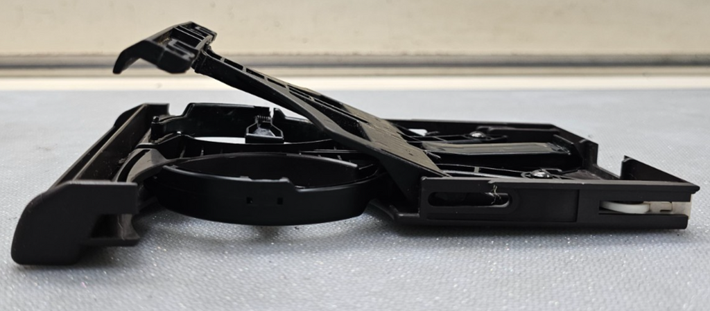 🔥96-99 TOYOTA 4RUNNER Front Center Dash Cup Drink Holder Folding Middle BLACK