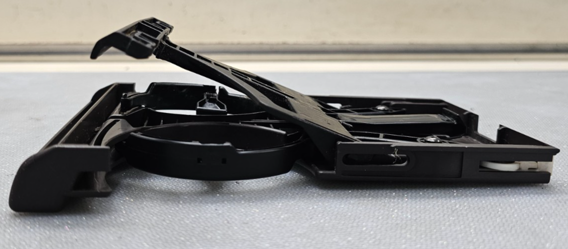 🔥96-99 TOYOTA 4RUNNER Front Center Dash Cup Drink Holder Folding Middle BLACK