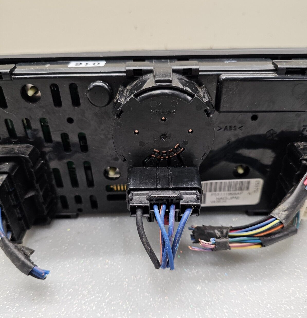 🔥08-10 Dodge Grand Caravan Town & Country Climate Control Rear A/C Heater Dash