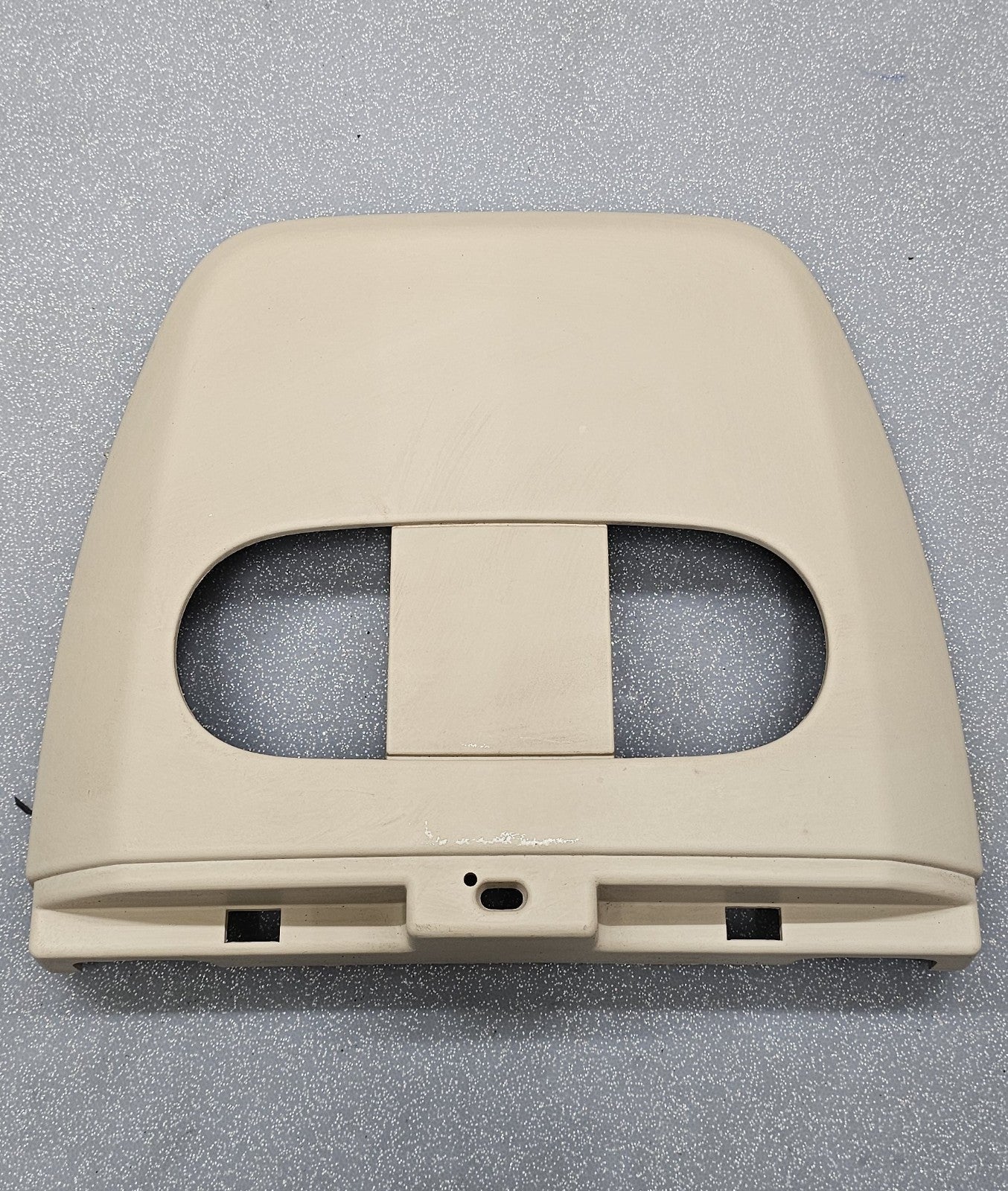 🔥04-08 Ford F150 Overhead Console Center Dome Map Light Storage Roof Rail Tan